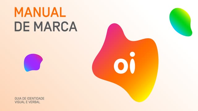 Brand Book da Oi 2016