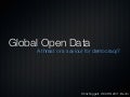 Open Global Data: A Threat Or Saviour For Democracy