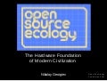 Open Source Ecology at Open Knowledge Conference 2011
