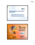 The Collaboration of Disruptive Technology