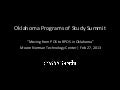 OK Programs of Study Summit