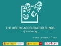The Rise of the Accelerators, Dec 14th SETSI/ICEX/ADDigital