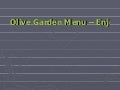 Olive garden menu – enjoying the delightful olive