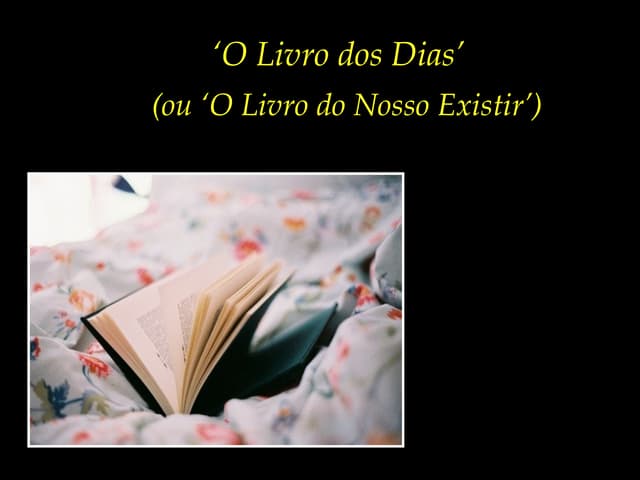 O livro dos dias