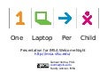 OLPC presentation for IMSA Welcome Night