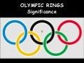 Olympic rings   significance