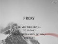 Om proxy under .no