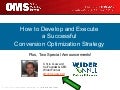 Conversion Rate Optimization at OMS - the 5 Step Conversion Optimization Strategy