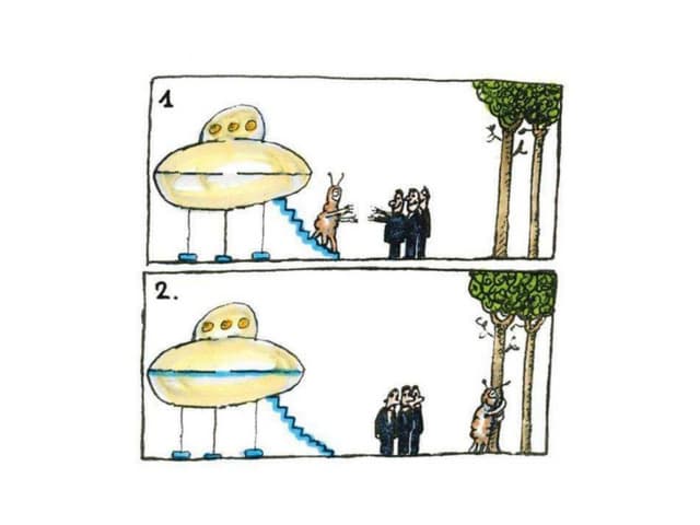 On aliens...