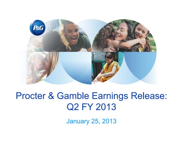 Second Quarter 2013 Earnings