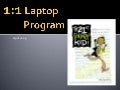One To One Laptop Proposal