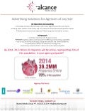 Onesheet Agency Solutions 2011 english