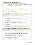One World Coversheet, Checklist, Writing Frame