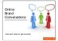 Online Brand Conversations
