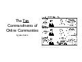 The 10 Commandments of managing Online Communites