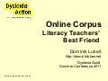 Online corpus: Literacy teachers&rsquo; best friend