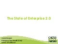 State of Enterprise 2.0- Online Information Summit