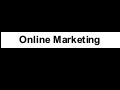 Online Marketing