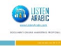 ListenArabic - Promoting Arabic Artists