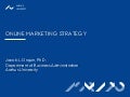 Online Marketing Strategy