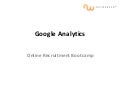 Online Recruitment Bootcamp - Google Analytics