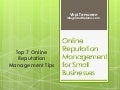 Online Reputation Management for Businesses: Top 7 Tips