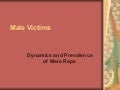 male sexual assault