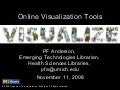Online Visualization Tools, November 11, 2008