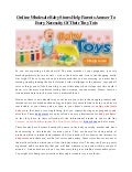 Online wholesale baby stores help parents answer to every necessity of their tiny tots