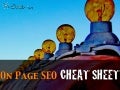 On page SEO Cheat Sheet