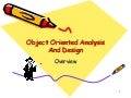 Ooad Overview
