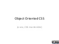 OO CSS