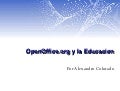 OpenOffice.org en la educacion