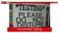 Value Based Testing 