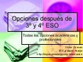 Opciones 3º Y 4º ESO