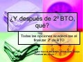 ¿Y después de 2º de Bachillerato, qué?