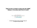 Open Access, E Resources  In The Networked Web 2.0