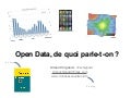 Open Data, de quoi parle-t-on ?