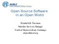 Open Source for an Open World