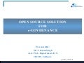 open source solution for e-governance