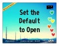 Set the default to open #openaccess #oer #openjournalism