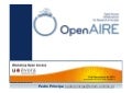 OpenAIRE - Apresentação no workshop Open Access da Universidade de Évora