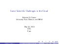 Some Scientiﬁc Challenges in the Cloud - Roberto Di Cosmo