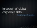 Data for Business Journalism, NICAR 2012