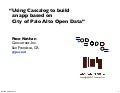 Using Cascalog to build  an app based on City of Palo Alto Open Data