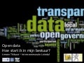 Open data: hoe start ik in mijn bestuur?