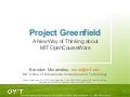 Project Greenfield: A New Way of Thinking about MIT OpenCourseWare