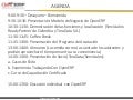 OpenERP Seminar - business model (Spanish)