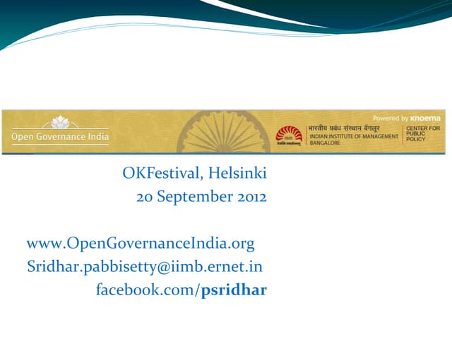 Open governanceindia