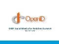 OpenID Foundation Retail Advisory Committee Overview